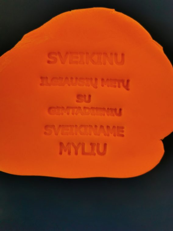 Įspaudų rinkinys "Birthday", 5 vnt. Nr. 95