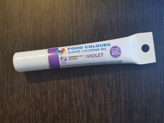 Violetinės spalvos gelinis dažiklis, 20 gr.