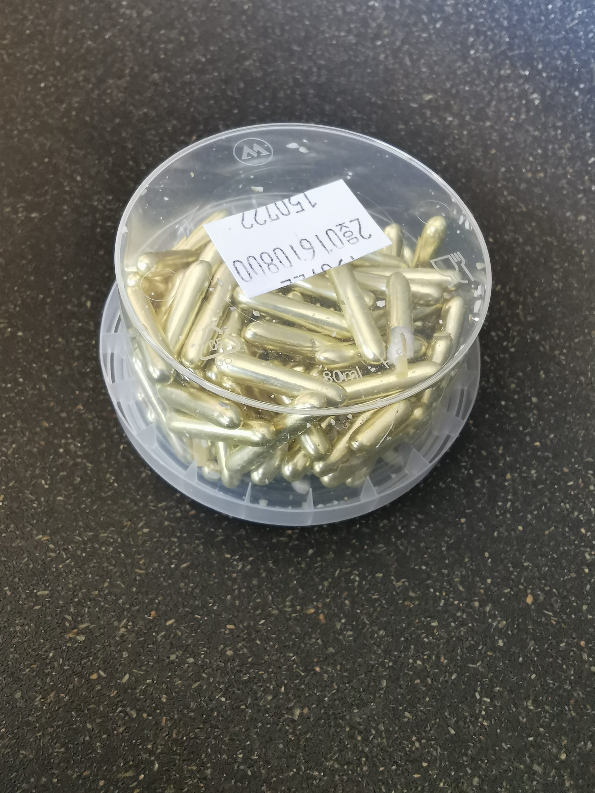 Cukriniai pabarstukai, 40 g.