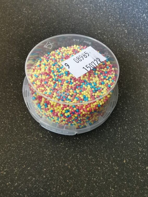 Cukriniai pabarstukai, 50 g.