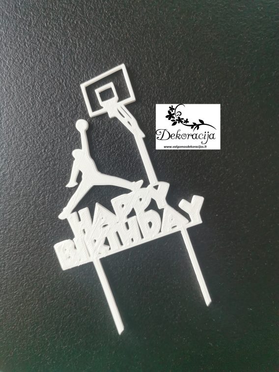 Smeigtukas "Happy birthday", Nr. 264, 1 vnt.
