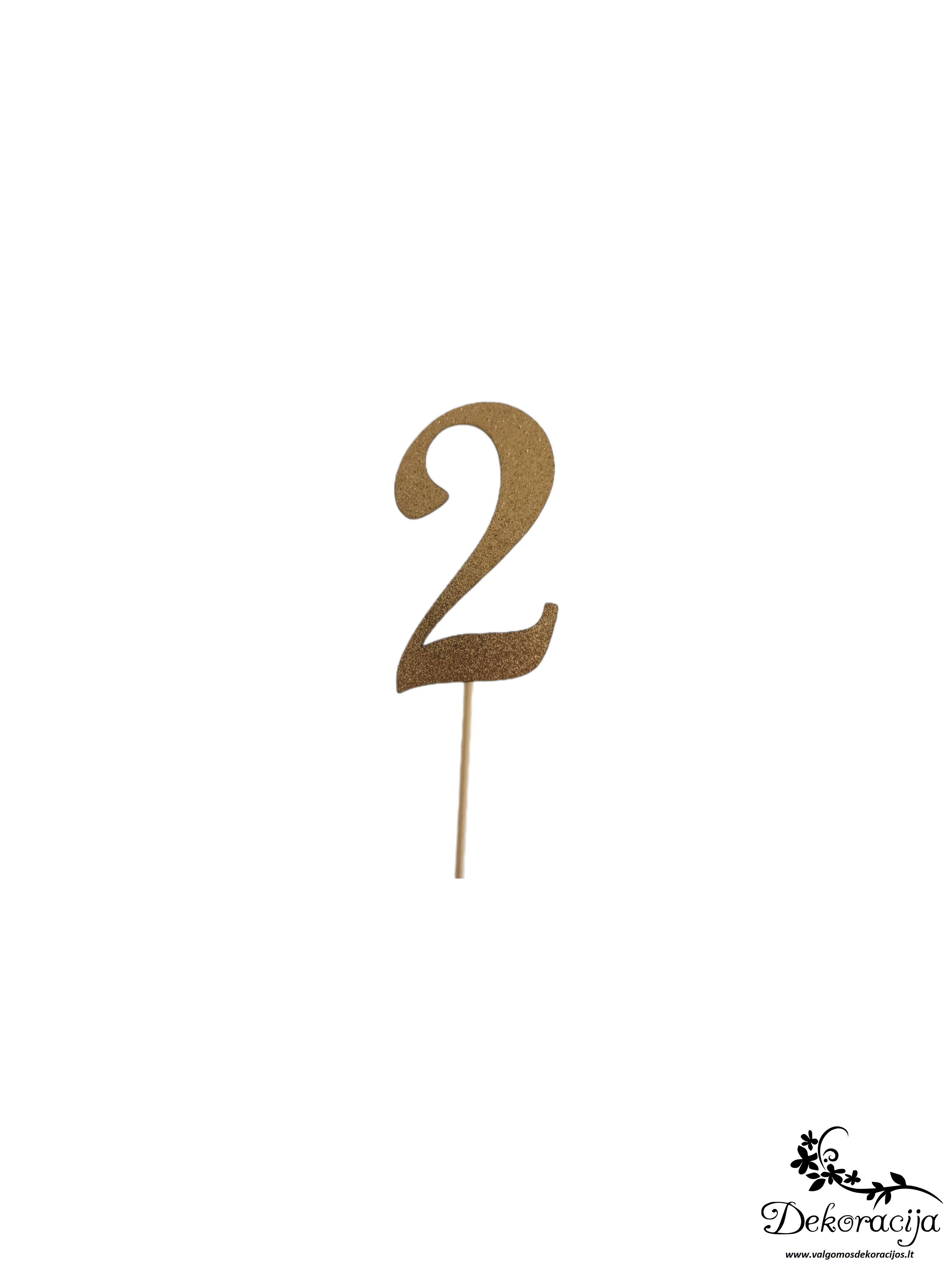 Popierinis toperis "2" Nr. L31, 1 vnt.