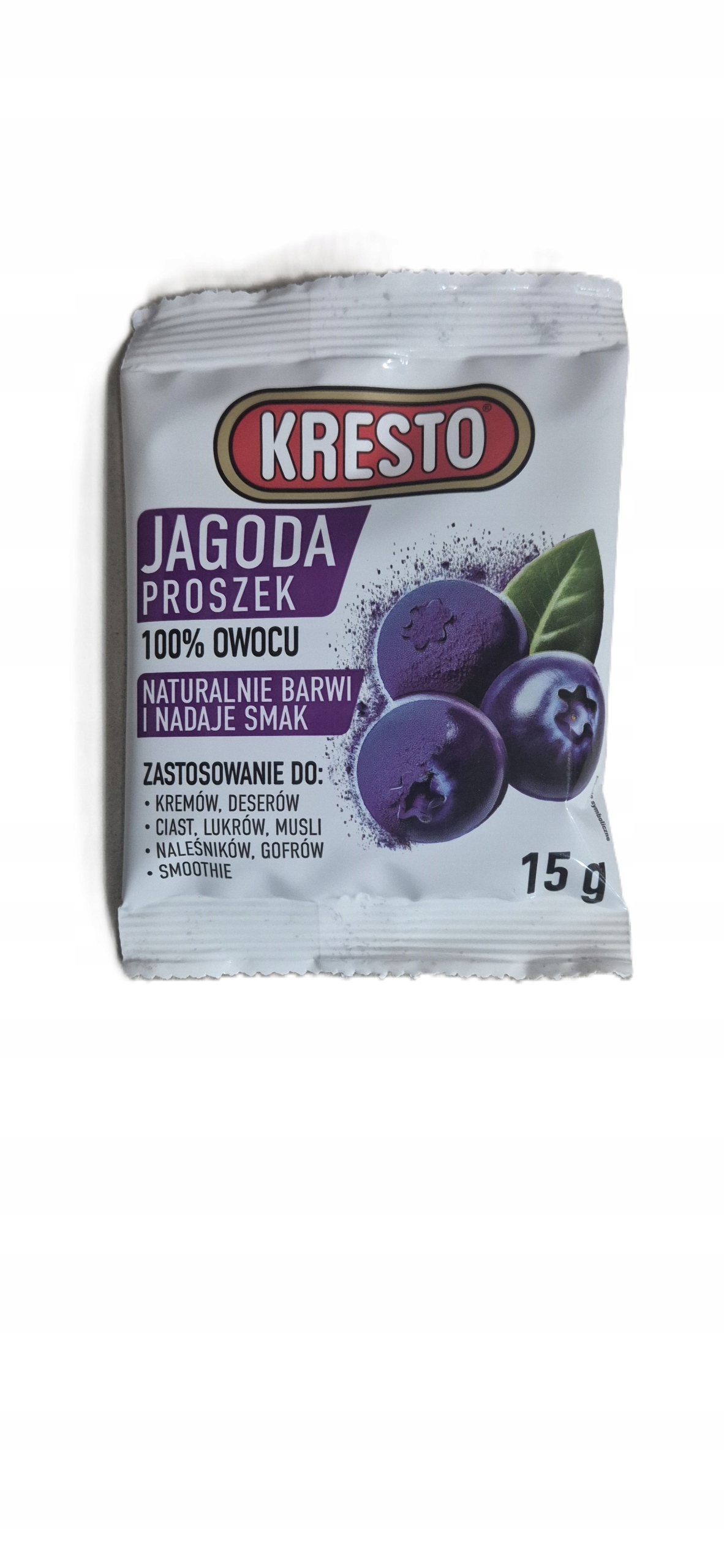 Liofilizuoti mėlynių milteliai, 1 vnt.