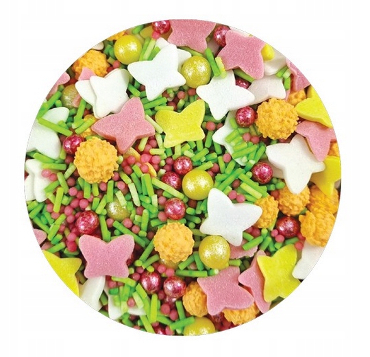 Cukriniai papuošimai, 60 gr.