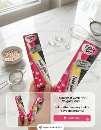 Konditeriniai klijai, 25 gr.