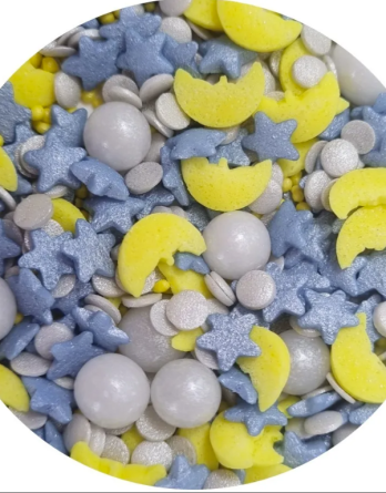 Cukriniai papuošimai "Naktis", 60 gr.