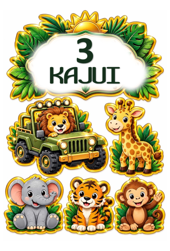 Lakštas "Safari", 1vnt.